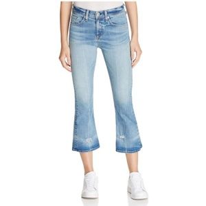 Rag & Bone Distressed Flare Jeans
